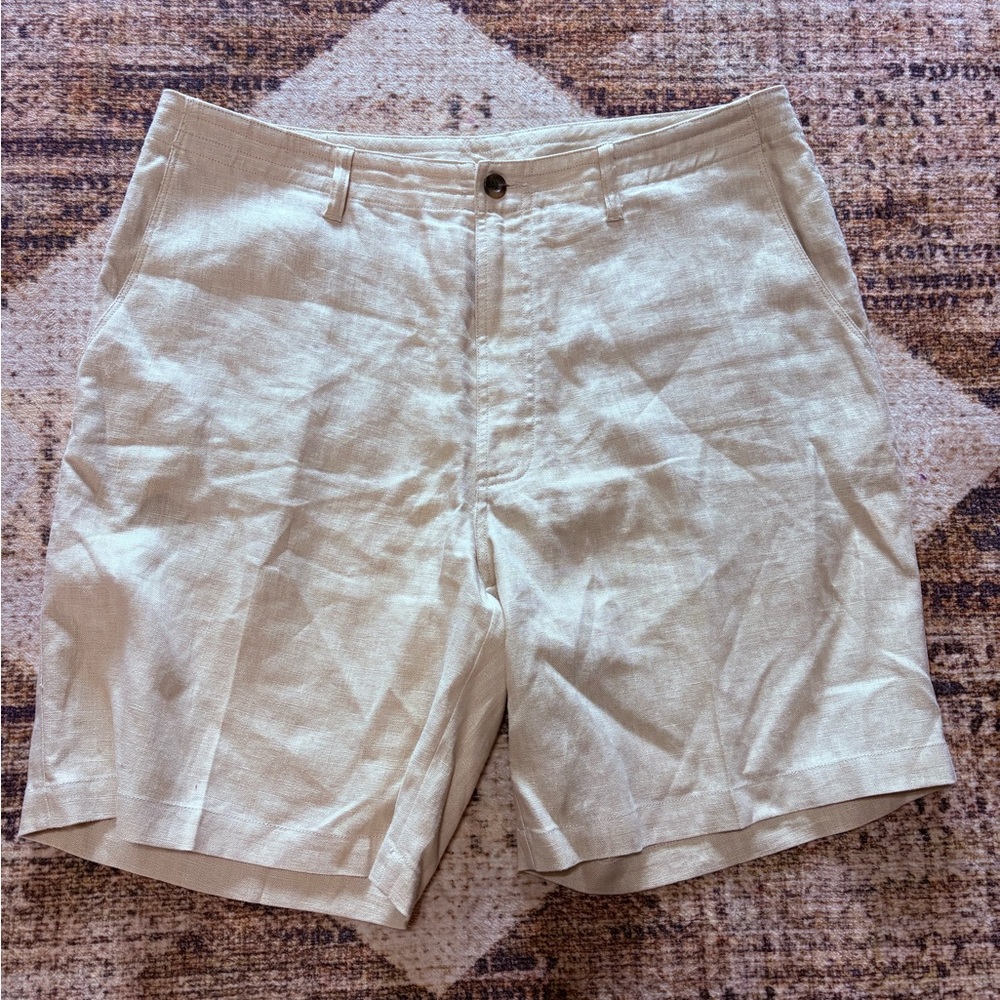 Joseph Abboud Men's 100% Linen Shorts Size 36